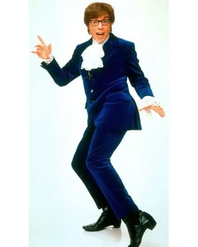 Austin Powers Blue Suit