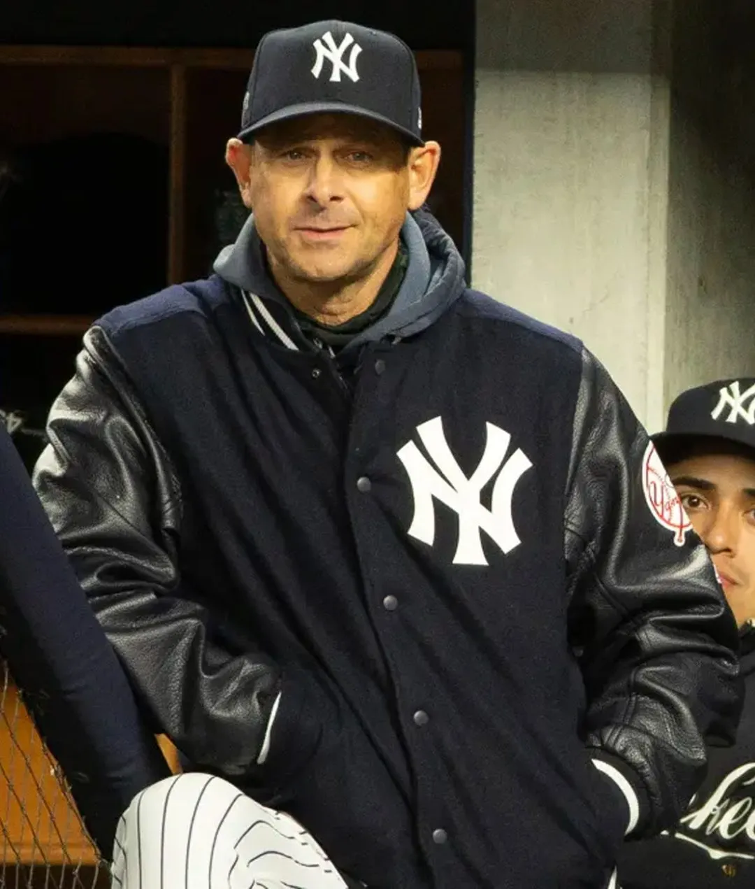 Aaron Boone NY Yankees Varsity Jacket - Image 2