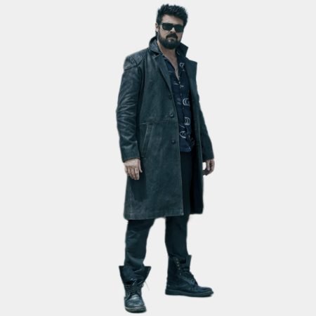 Billy Butcher Trench Coat sideview 3