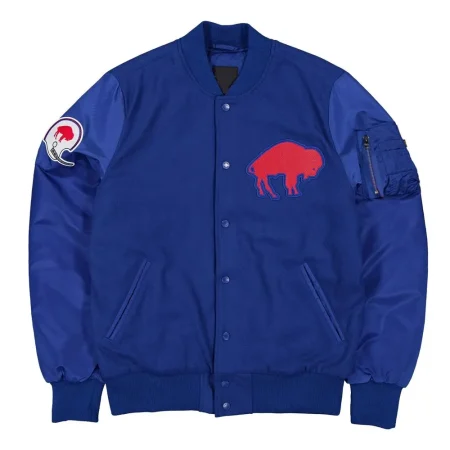 Buffalo Bills MA-1 Historic Varsity Jacket