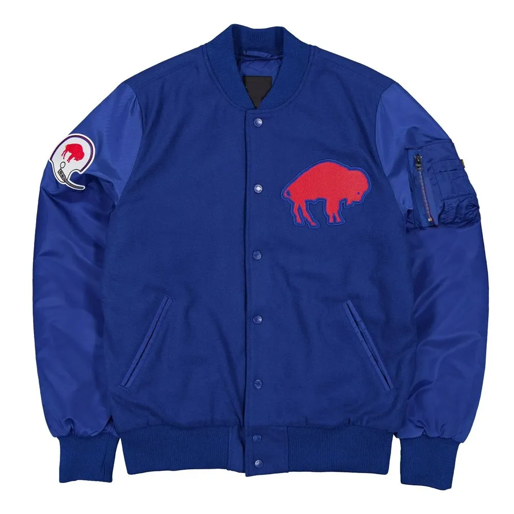 Buffalo Bills MA-1 Historic Varsity Jacket