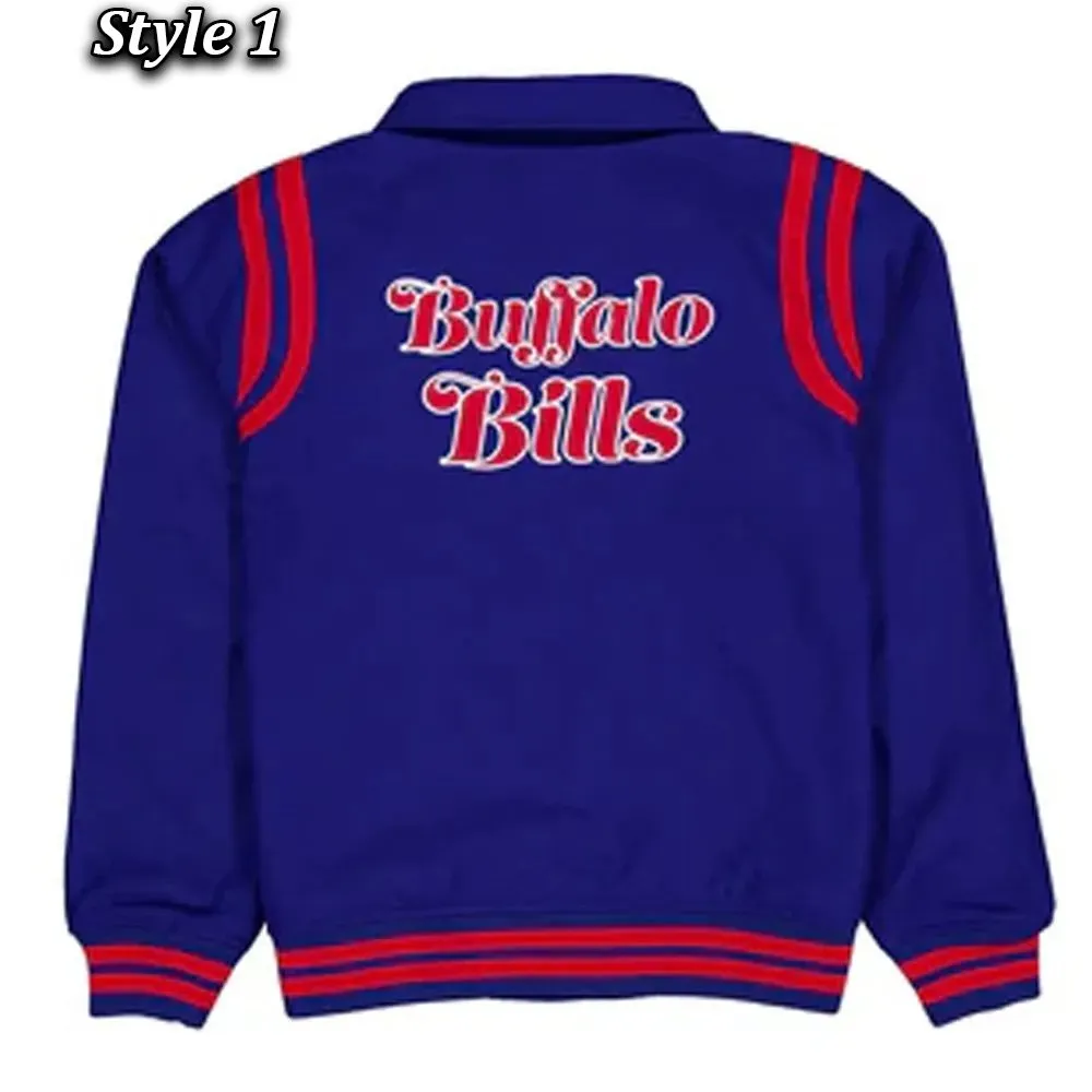 Buffalo Bills Sport Night Teddy Varsity Jacket - Image 2
