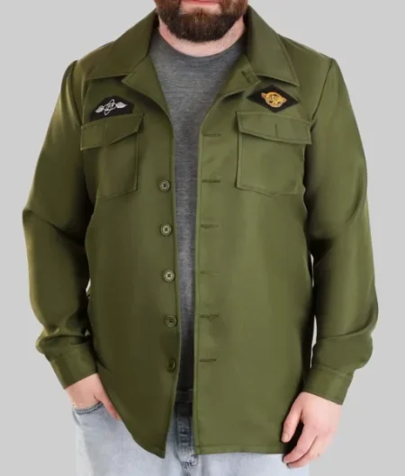 Charlie Kelly Cotton Green Jacket 2