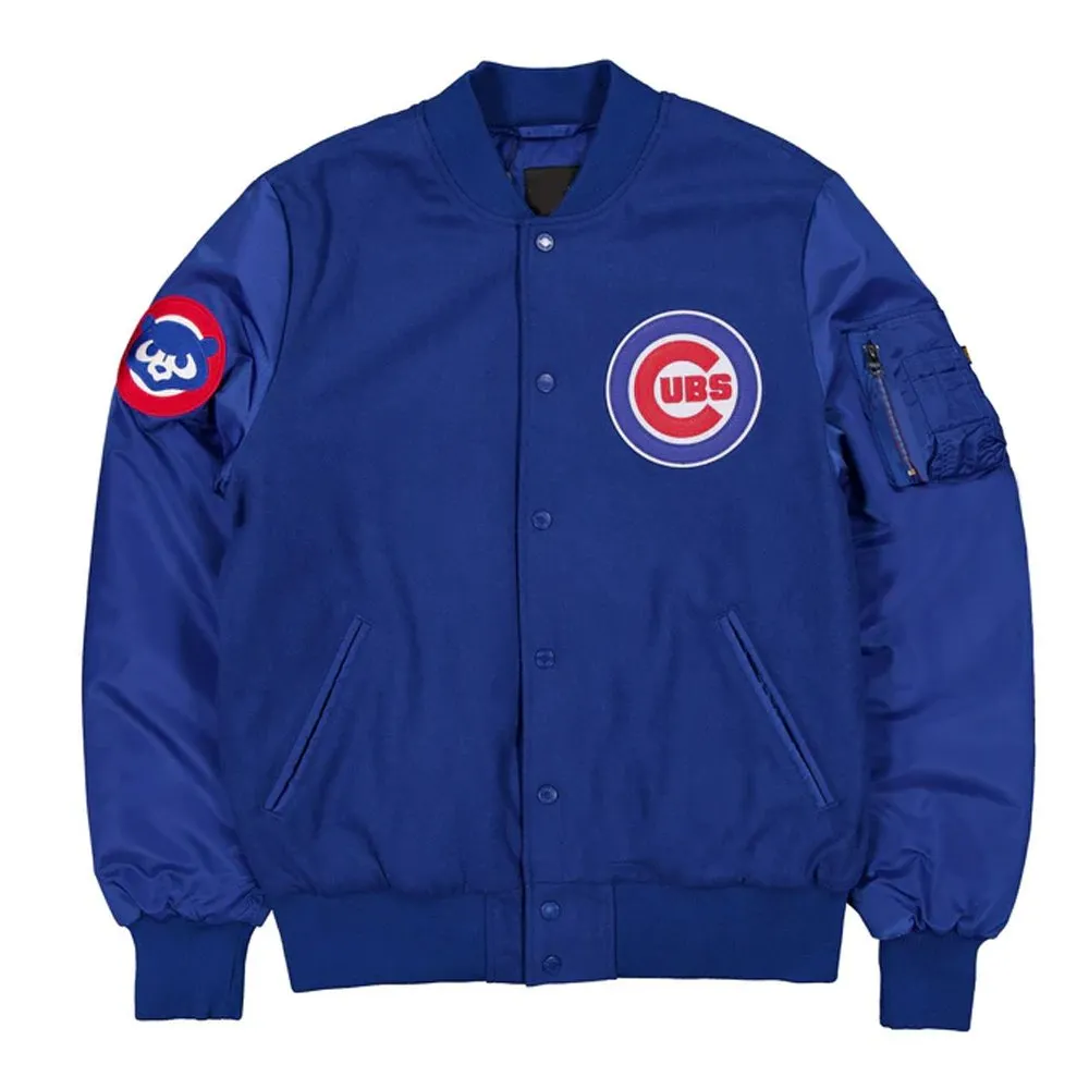 Chicago Cubs MA-1 Historic Varsity Jacket