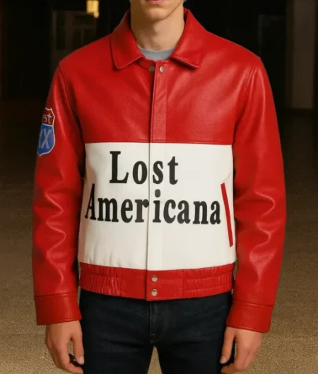 Colson Baker MGK Lost Americana Bomber Jacket back 2