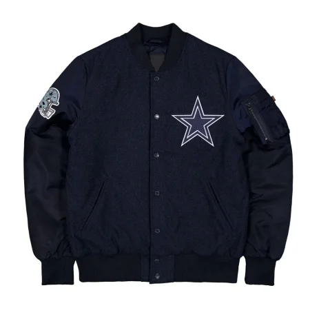 Dallas Cowboys MA-1 Historic Varsity Jacket