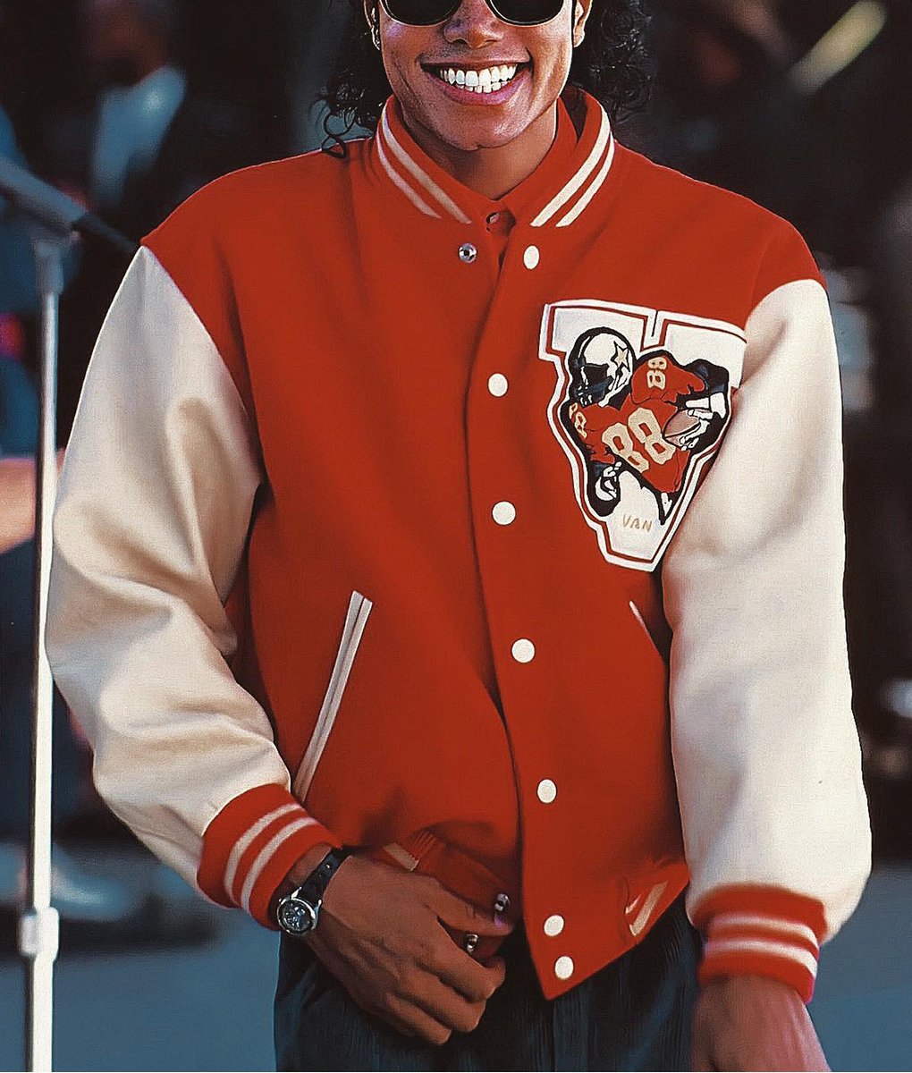 Jaafar Michael Jackson Varsity Jacket