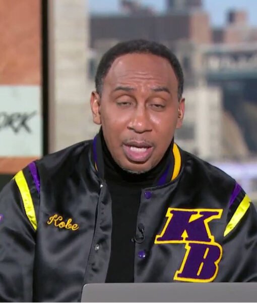 Lakers Black Mamba Hall of Fame Kobe Bryant Varsity Jacket - Image 2