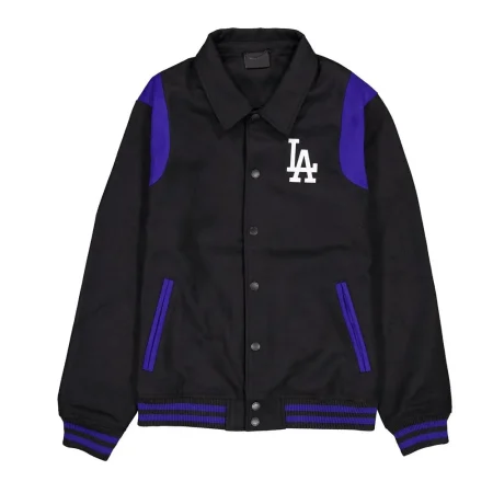 Los Angeles Dodgers Sport Night Teddy Varsity Jacket