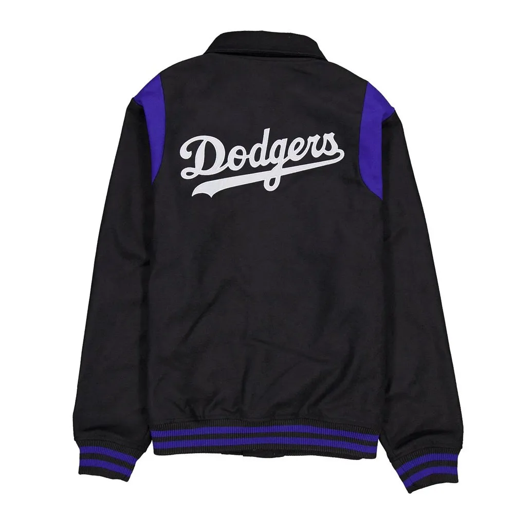 Los Angeles Dodgers Sport Night Teddy Varsity Jacket - Image 2