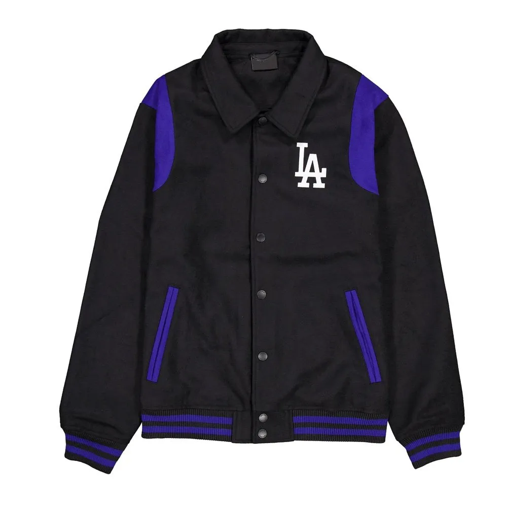 Los Angeles Dodgers Sport Night Teddy Varsity Jacket