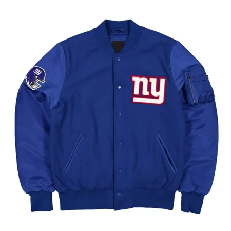 New York Giants MA-1 Historic Varsity Jacket