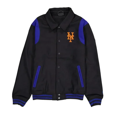 New York Mets Sport Night Teddy Varsity Jacket