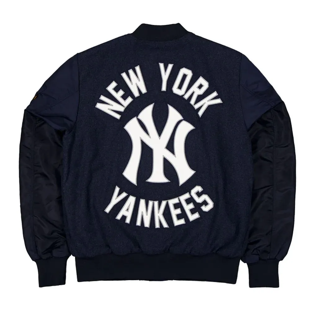 New York Yankees MA-1 Historic Varsity Jacket - Image 2