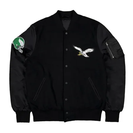 Philadelphia Eagles MA-1 Historic Varsity Jacket