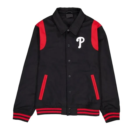 Philadelphia Phillies Sport Night Teddy Varsity Jacket