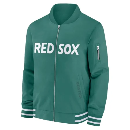Boston Red Sox City Connect Green Bomber Jacket 2