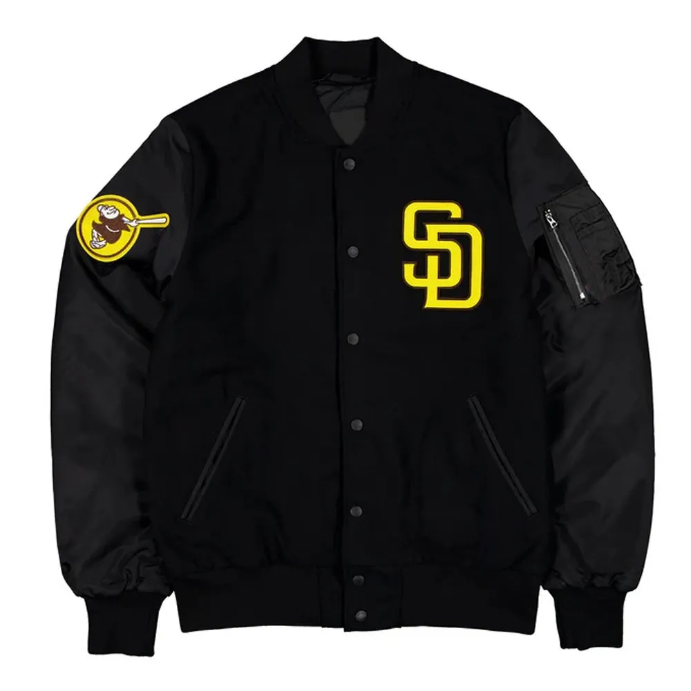 San Diego Padres MA-1 Historic Varsity Jacket