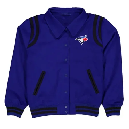 Toronto Blue Jays Sport Night Teddy Varsity Jacket