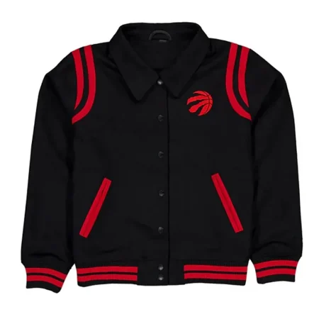 Toronto Raptors Sport Night Teddy Varsity Jacket