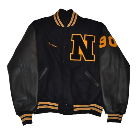 Needham Rockets Varsity Leather Jacket