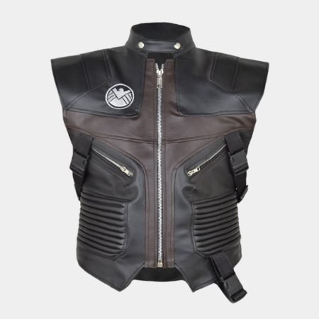 Hawkeye Tactitcal Leather Vest