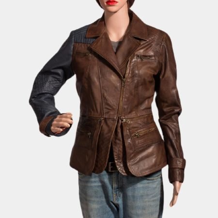 Rosewater Leather Jacket