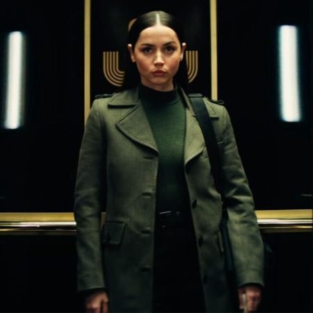 Ballerina Ana De Armas Trench Coat