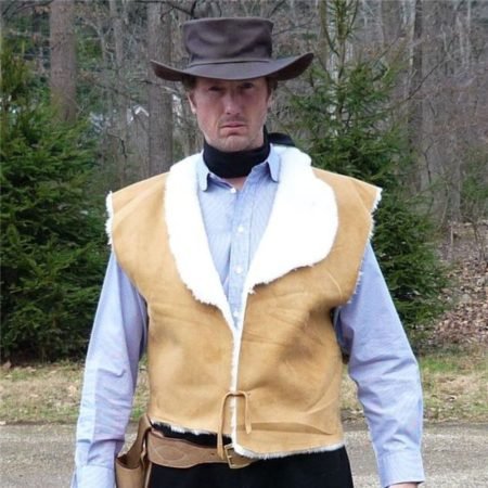 Clint Eastwood Leather Vest