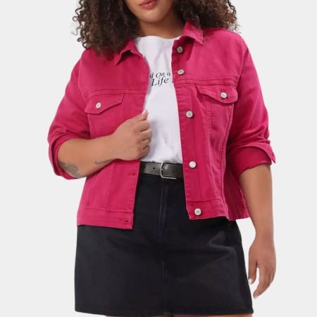 Gabby’s Dollhouse Gabby Pink Denim Jacket