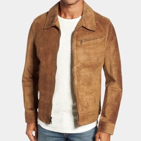 Atlas Corrigan Suede Leather Jacket