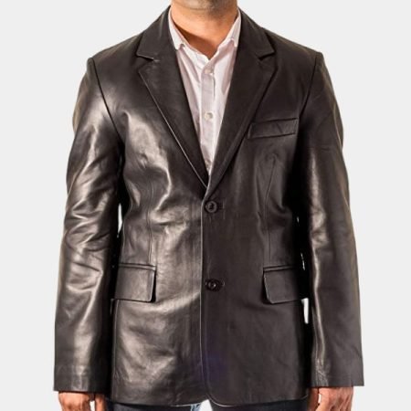 Ian Malcolm Leather Blazer
