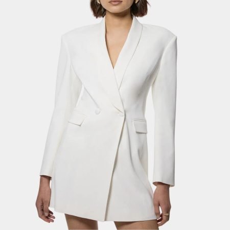 Kiss of the Spider Woman White Blazer