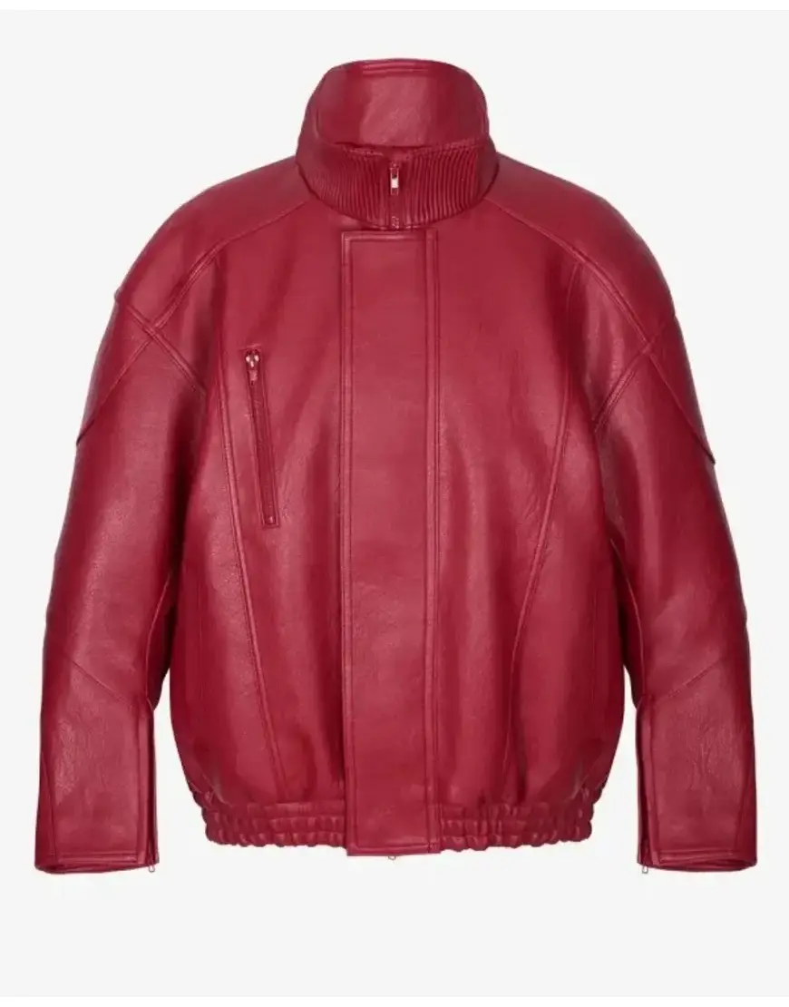 Taylor Swift Chiefs vs Broncos Red Bomber Jacket - Image 2