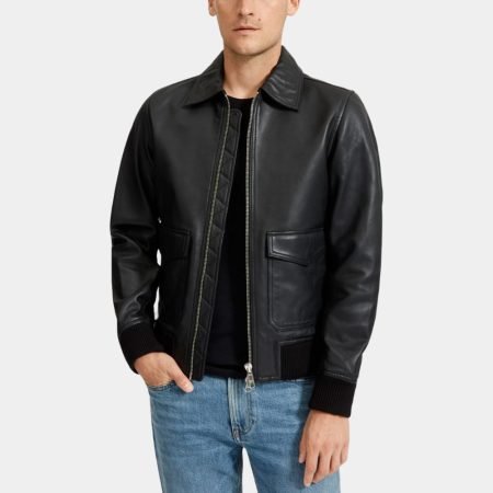 Gabriel Black Leather Jacket