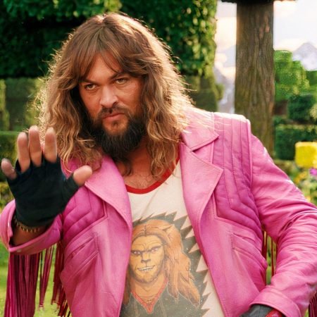 Jason Momoa Pink Leather Jacket