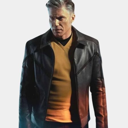Strange New Worlds Captain Pike Leather Jacket