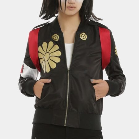 Tatsu Yamashiro Black Bomber Jacket