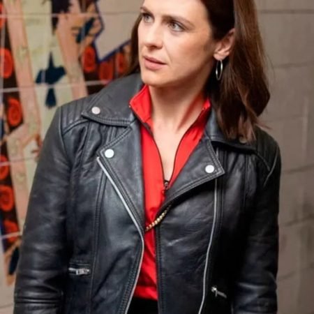 Janet Leather Biker Jacket