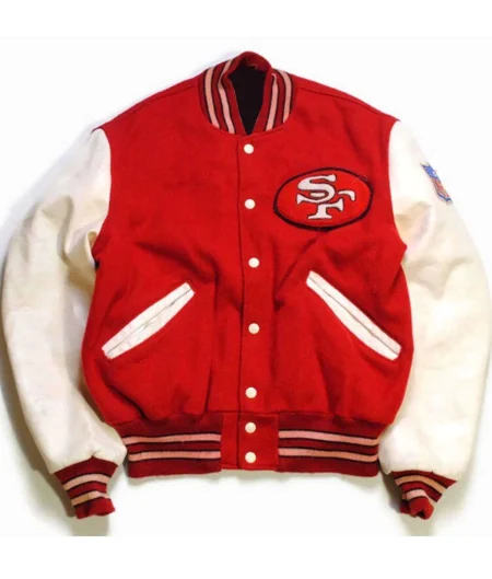 San Francisco 49ers Super Bowl Varsity Jacket