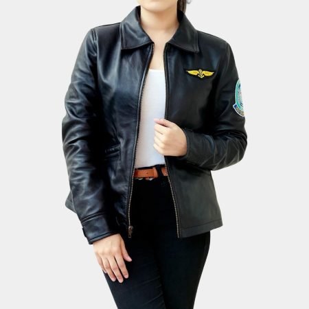 Top Gun Charlie Leather Jacket