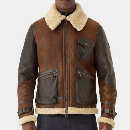 Sam Heughan Retro Aviator Jacket