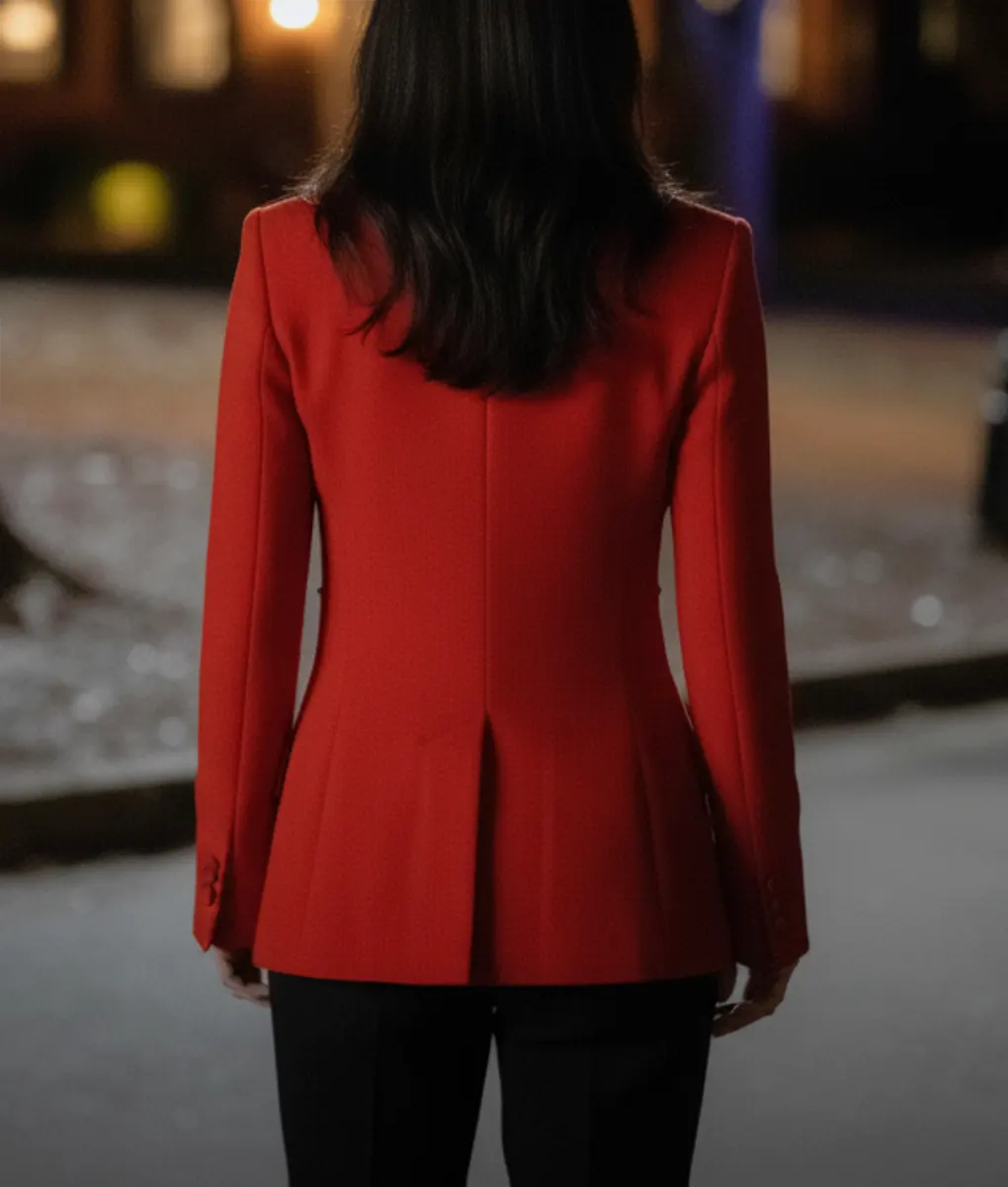 Scream 7 Courteney Cox Red Blazer - Image 2