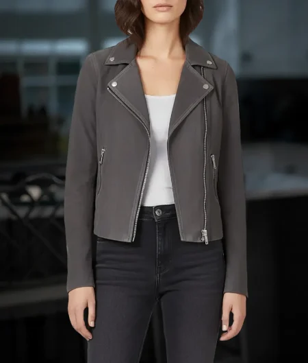 Scream 7 Neve Campbell Suede Jacket