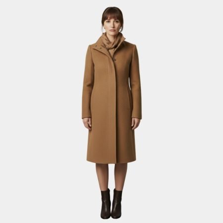 The Savant S01 Jessica Chastain Brown Coat