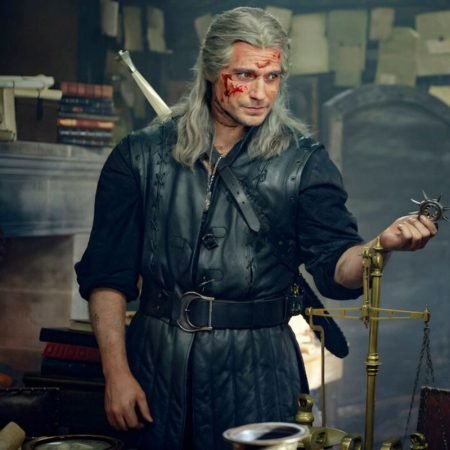 The Witcher Long Leather Vest