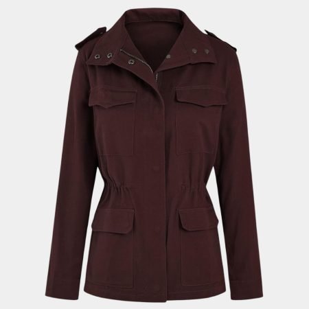 Untamed Jills Bodwin Maroon Jacket