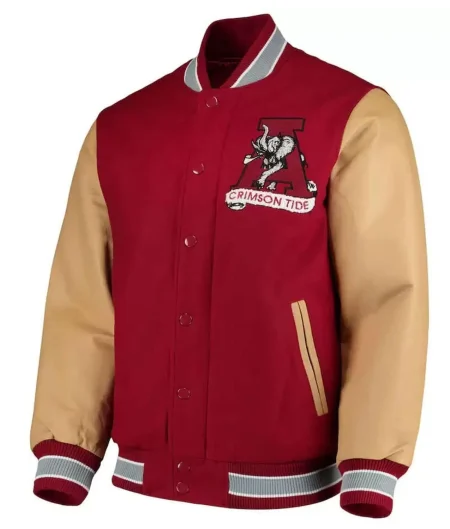 Alabama Crimson Tide Red Varsity Jacket