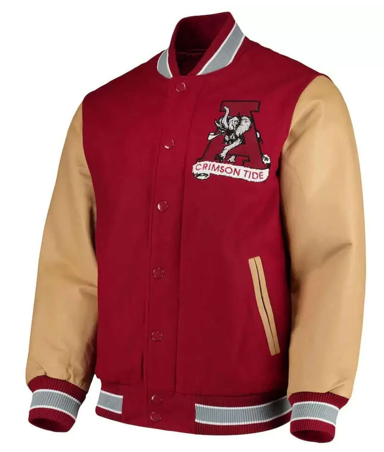 Alabama Crimson Tide Red Varsity Jacket