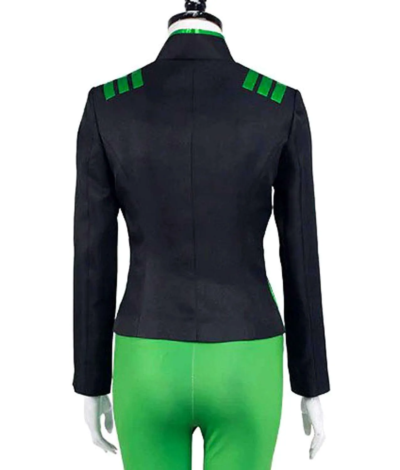 Poison Ivy Harley Quinn Leather Jacket - Image 11